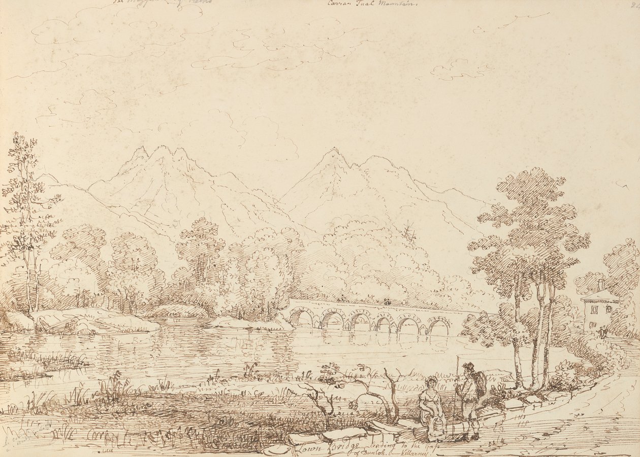 Lown Bridge führt zur Gap of Dunloe von Capt. Thomas Hastings