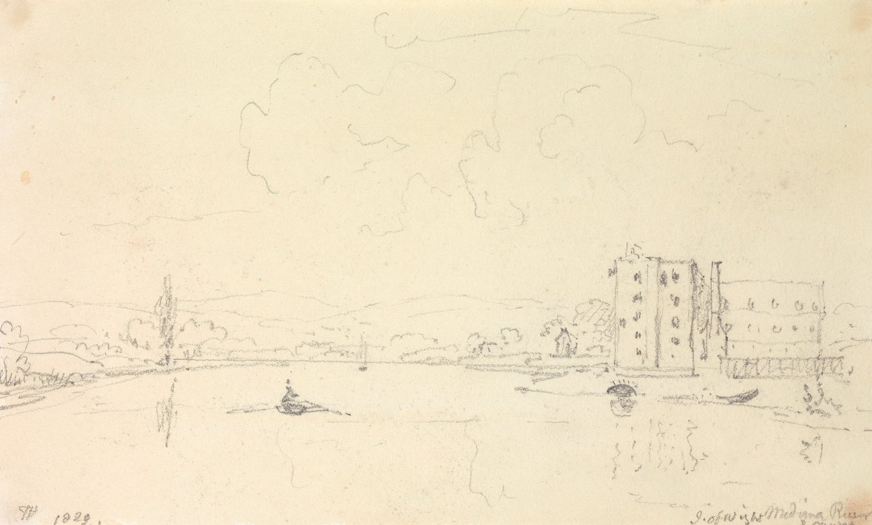 Medina River und Cowes, Isle of Wight von Capt. Thomas Hastings