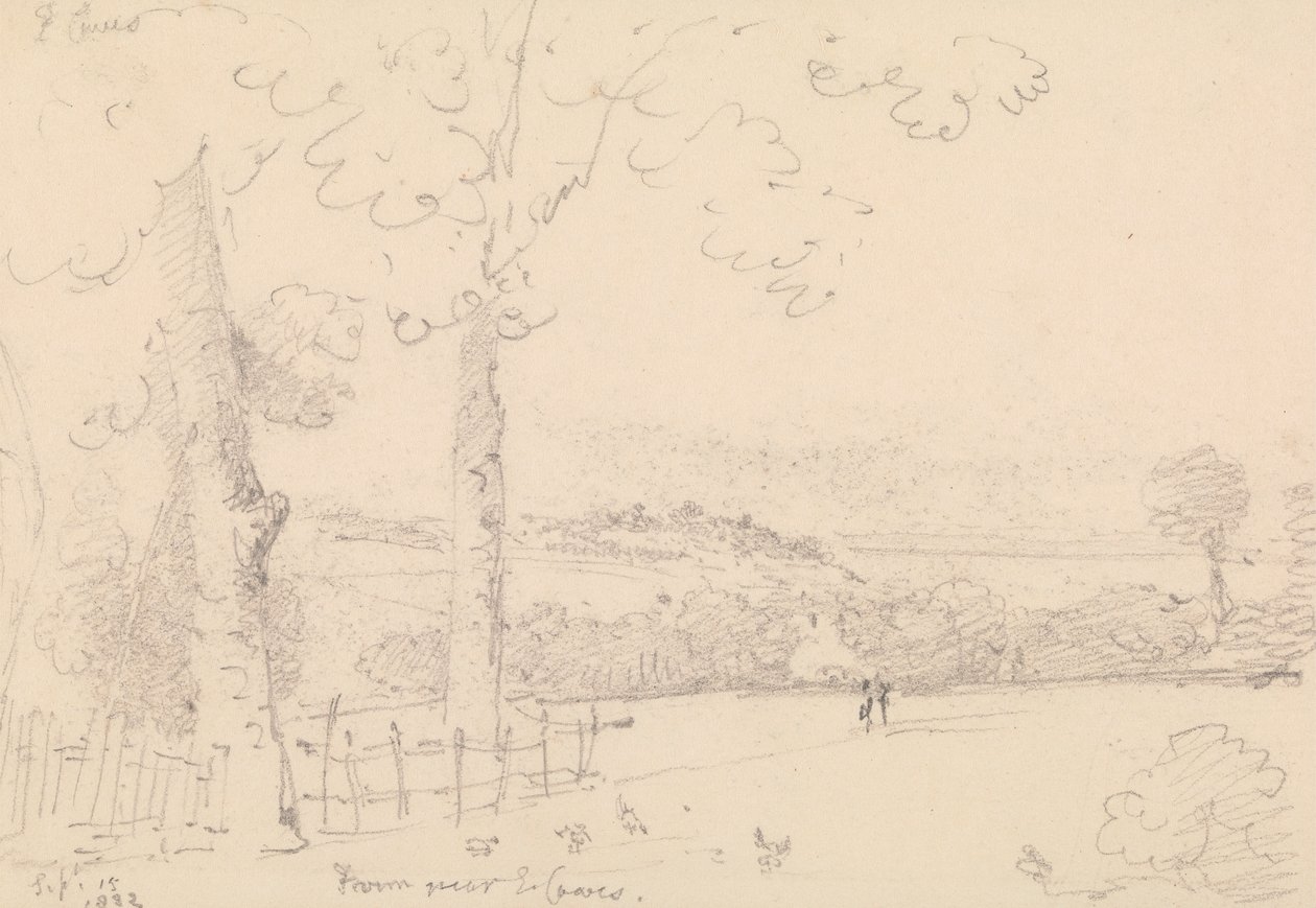 In der Nähe von East Cowes, 15. September 1832 von Capt. Thomas Hastings