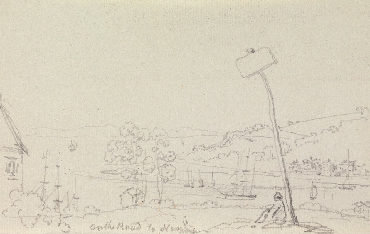 Auf dem Weg nach Newport von Capt. Thomas Hastings