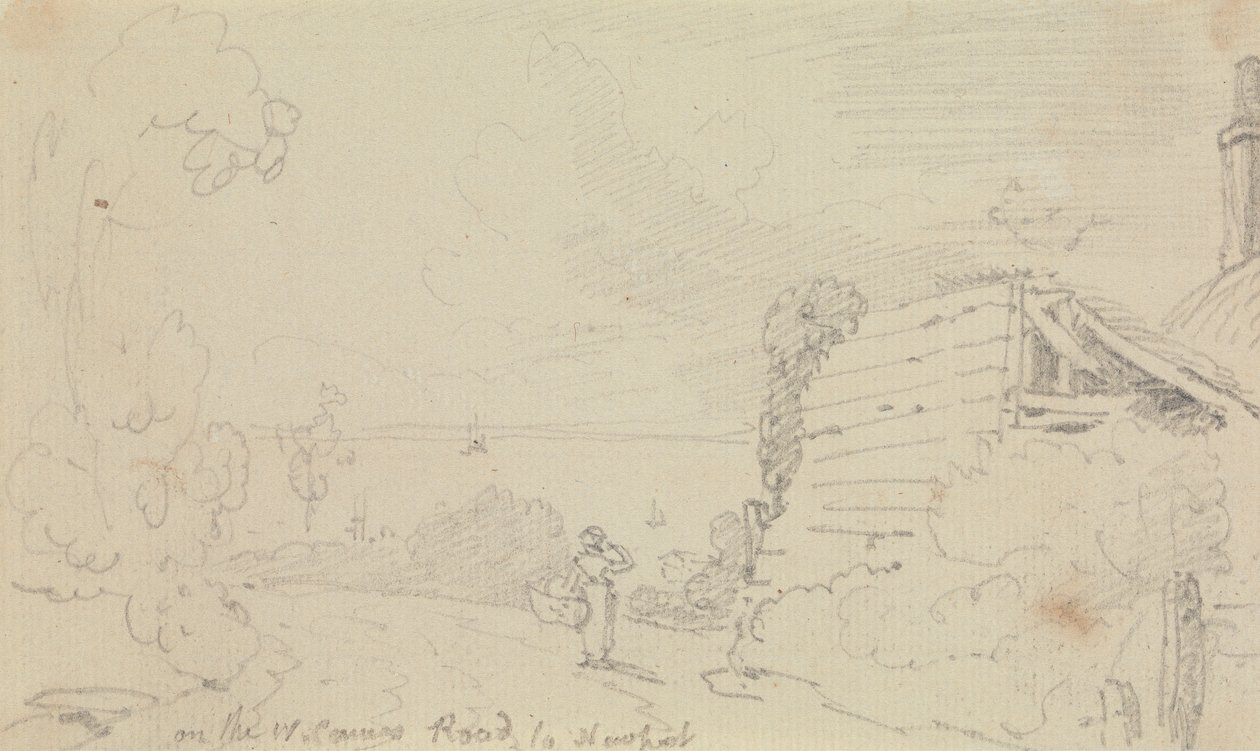 Auf der West Cowes Straße nach Newport von Capt. Thomas Hastings