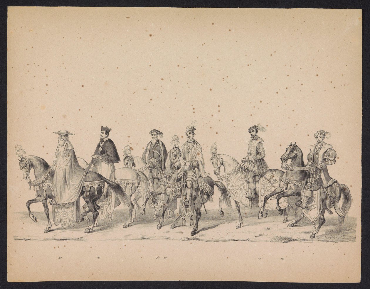 Maskerade der Utrechter Studenten, 1846 von Carel Christiaan Antony Last