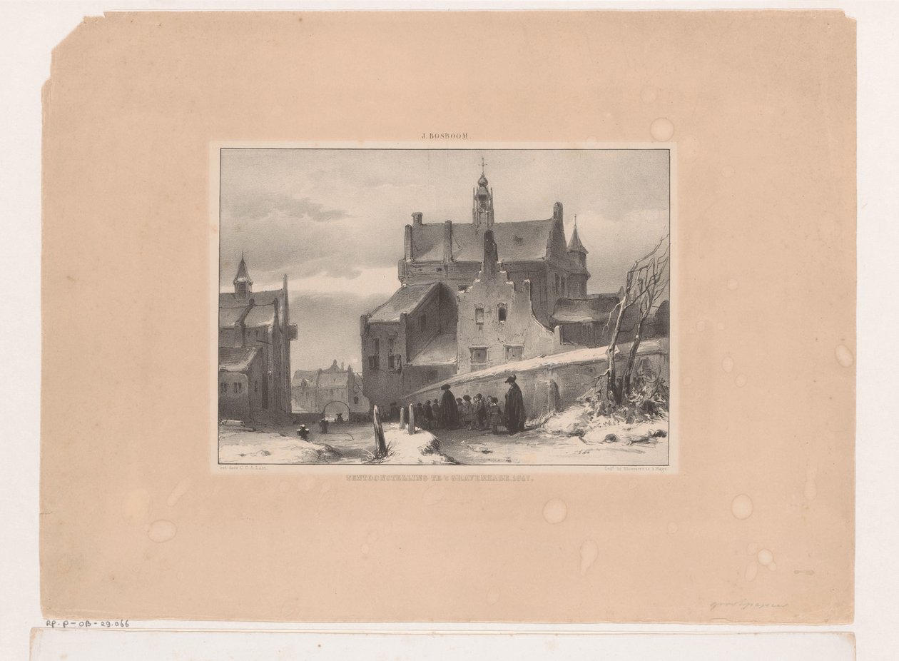 Winterlandschaft von Carel Christiaan Antony Last
