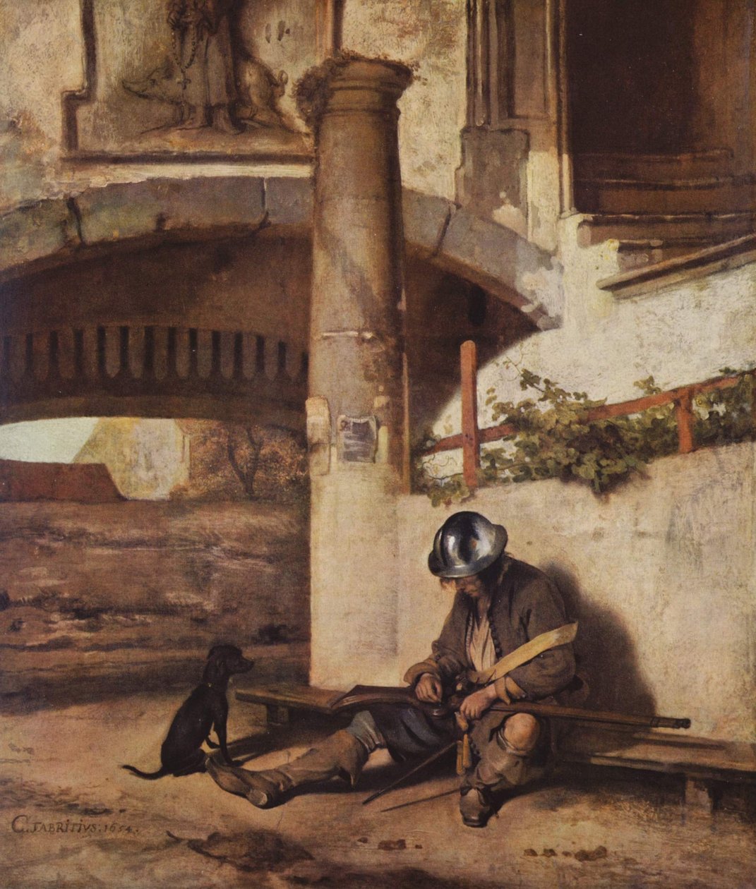 Der Schildwacht von Carel Fabritius