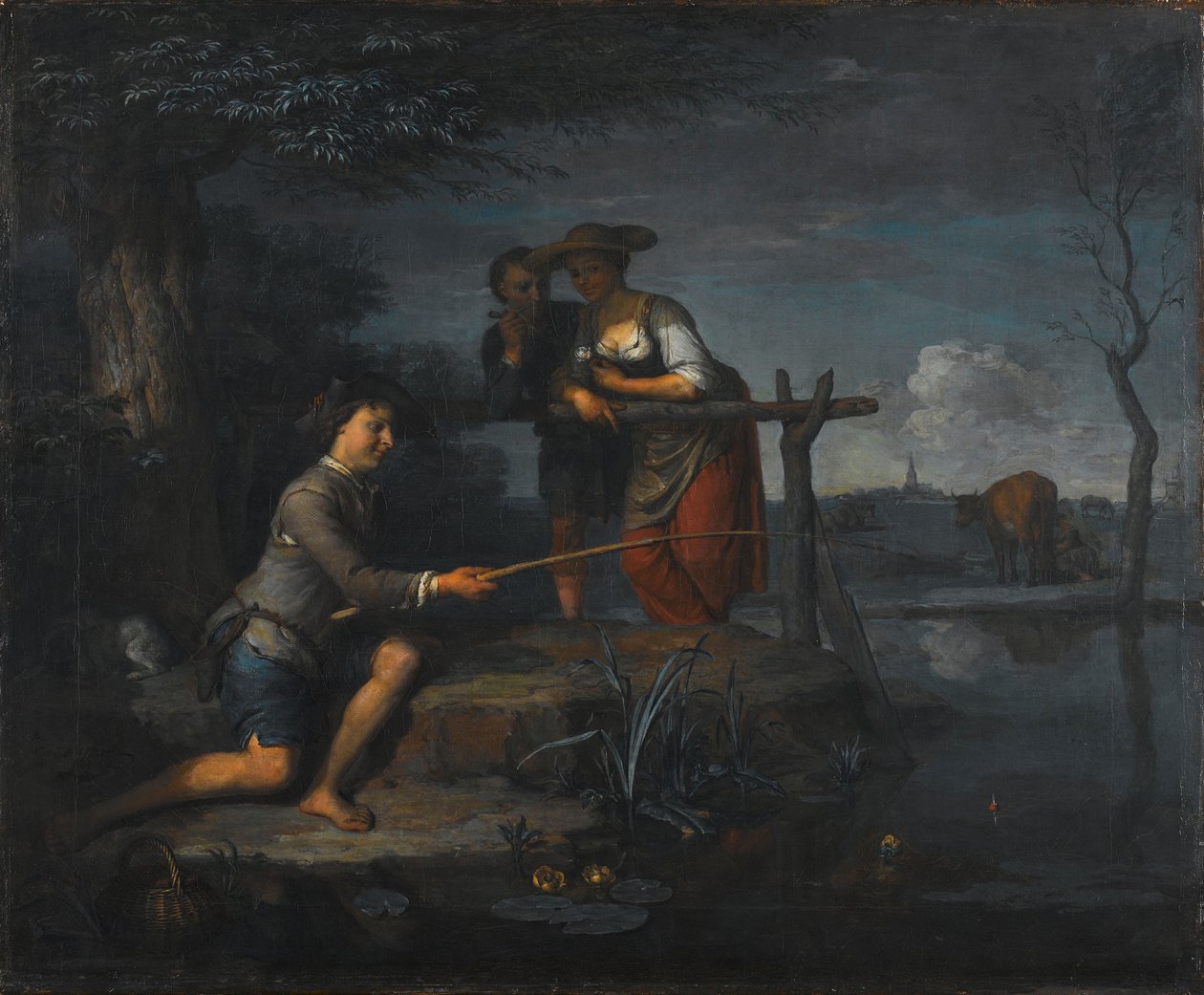 Der Angler von Carel de Moor