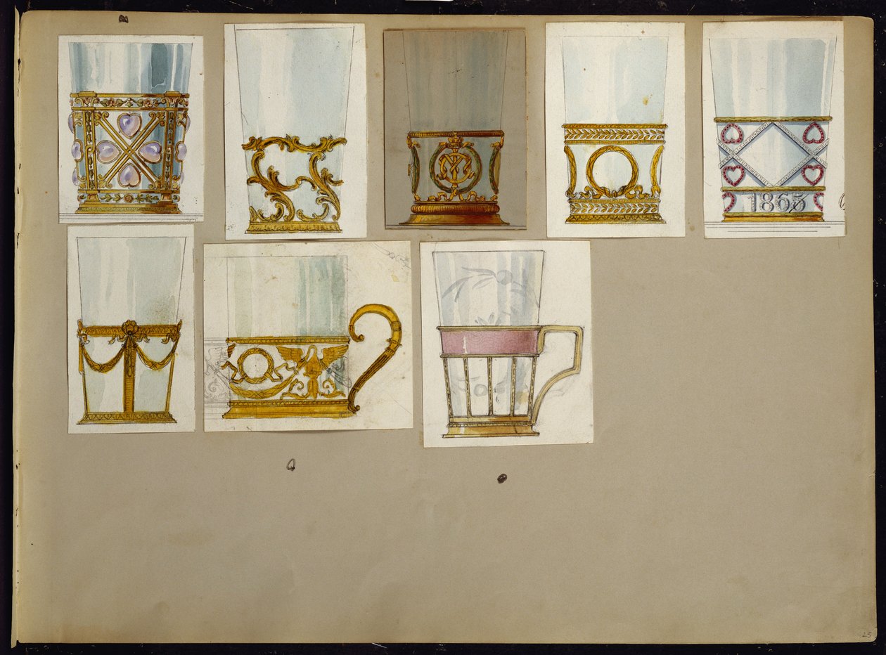 Auswahl an Entwürfen, Haus Carl Faberge von Carl Fabergé