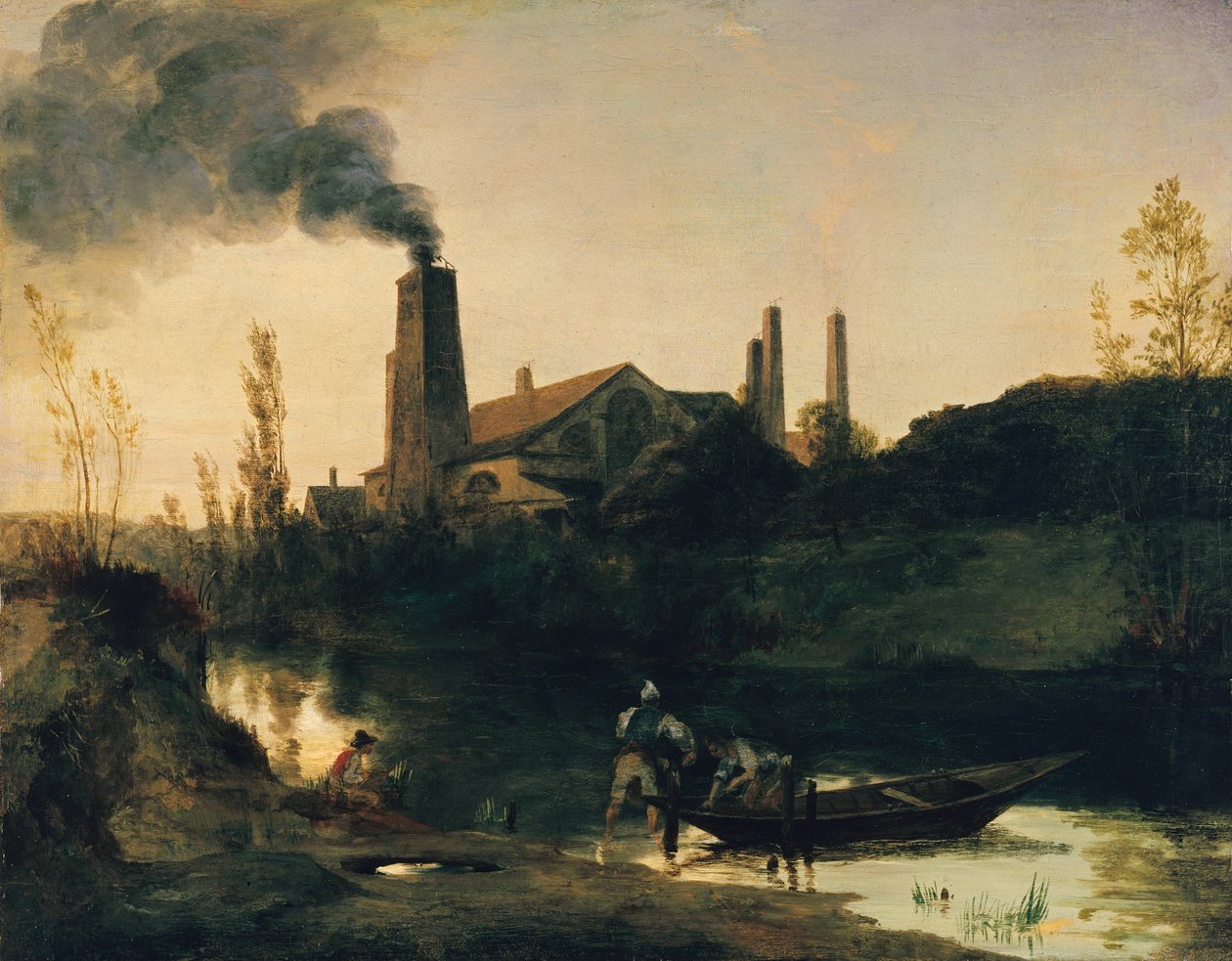 Walzwerk Neustadt-Eberswalde von Carl Blechen