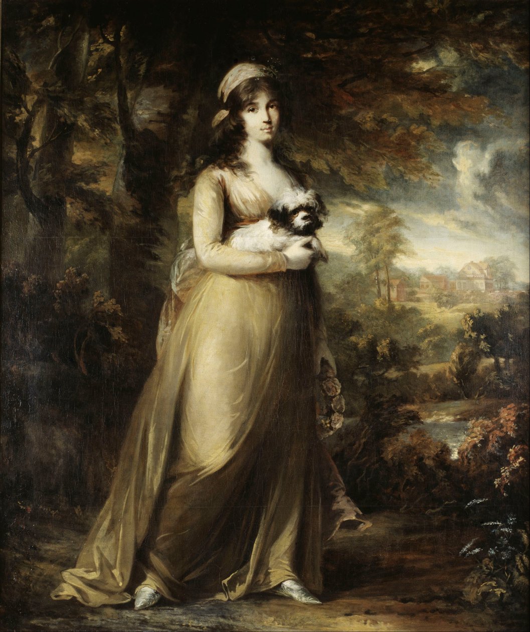 Teresa Vandoni, italienische Sängerin an der Königlichen Oper, Stockholm von Carl Frederik von Breda