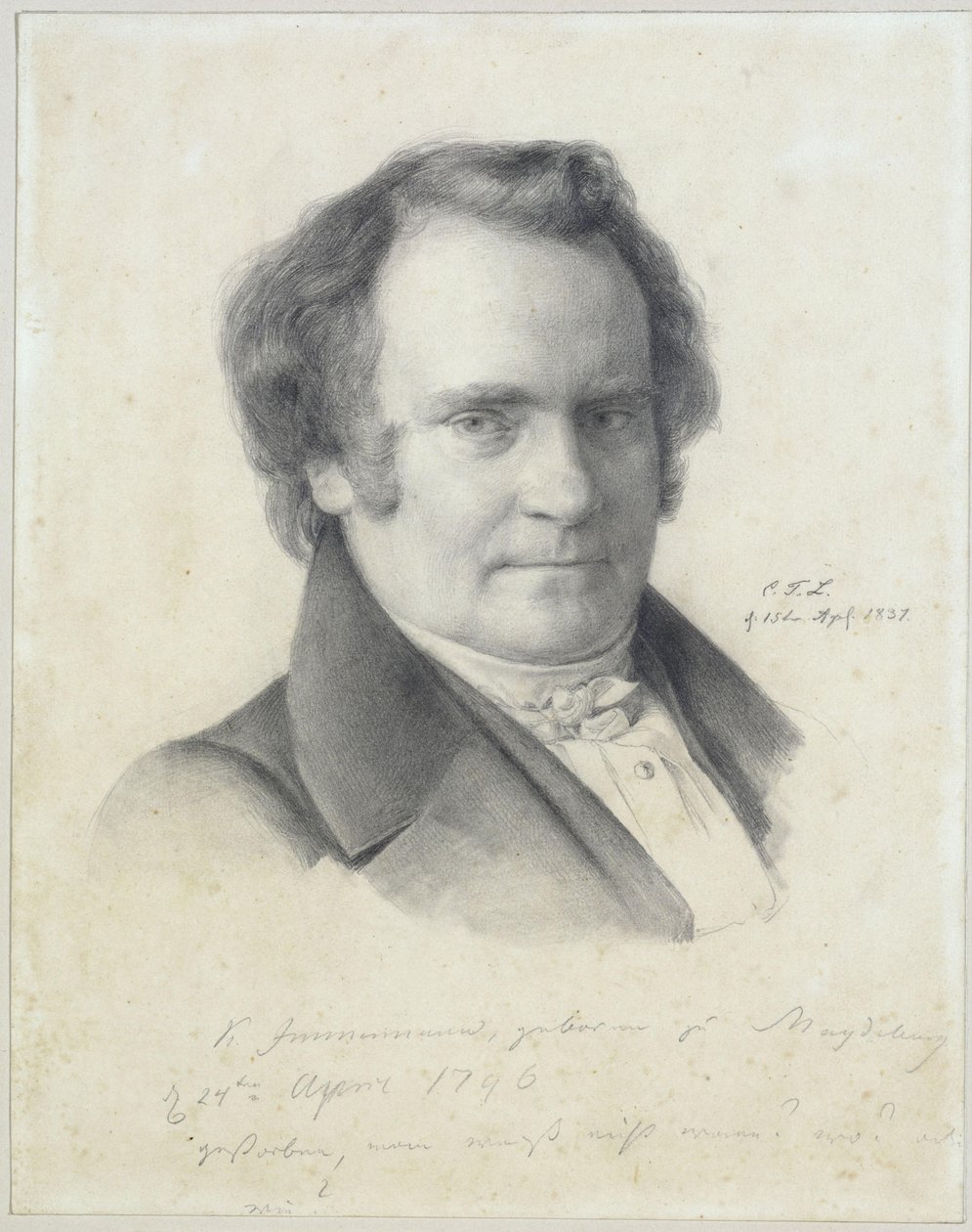 Karl Leberecht Immermann von Carl Friedrich Lessing