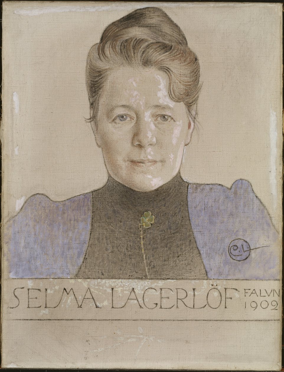 Selma Lagerlöf von Carl Larsson