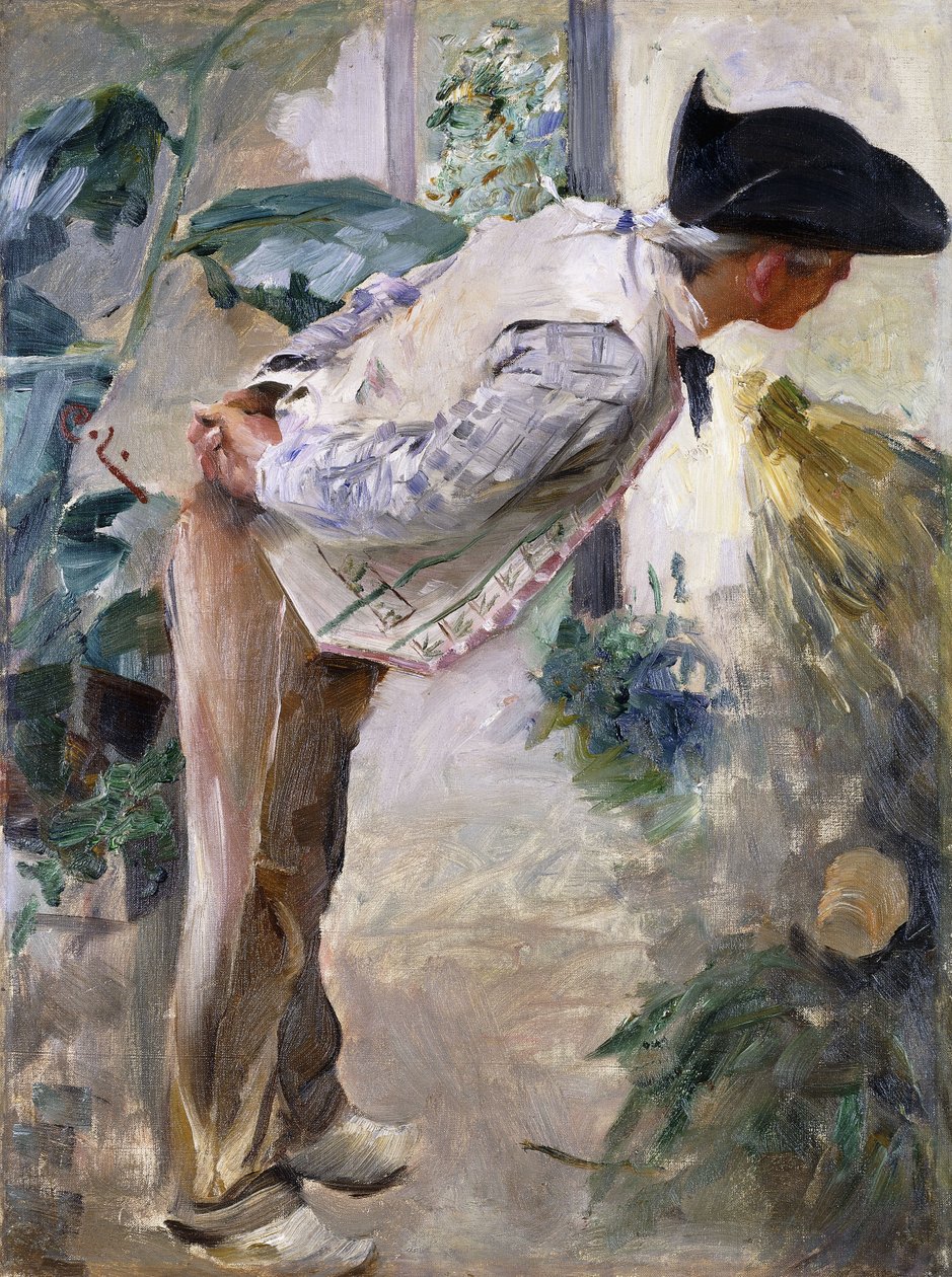 Der Gärtner; Trädgårdsmästaren, 1883 von Carl Larsson