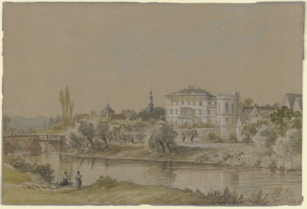 Metzlerhaus in Bonames bei Frankfurt von Carl Morgenstern