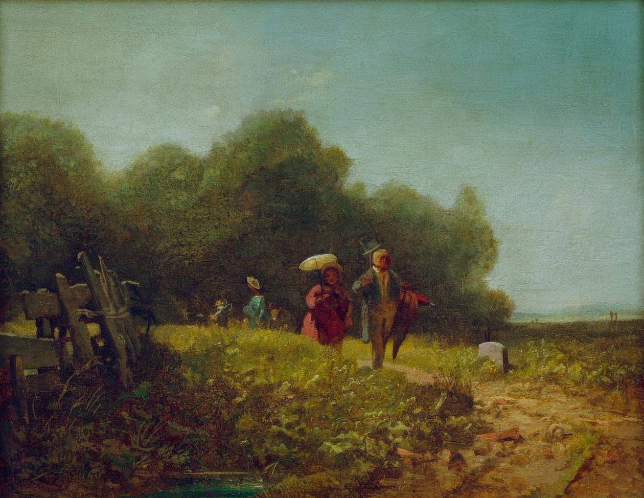 Sonntagsspaziergang von Carl Spitzweg