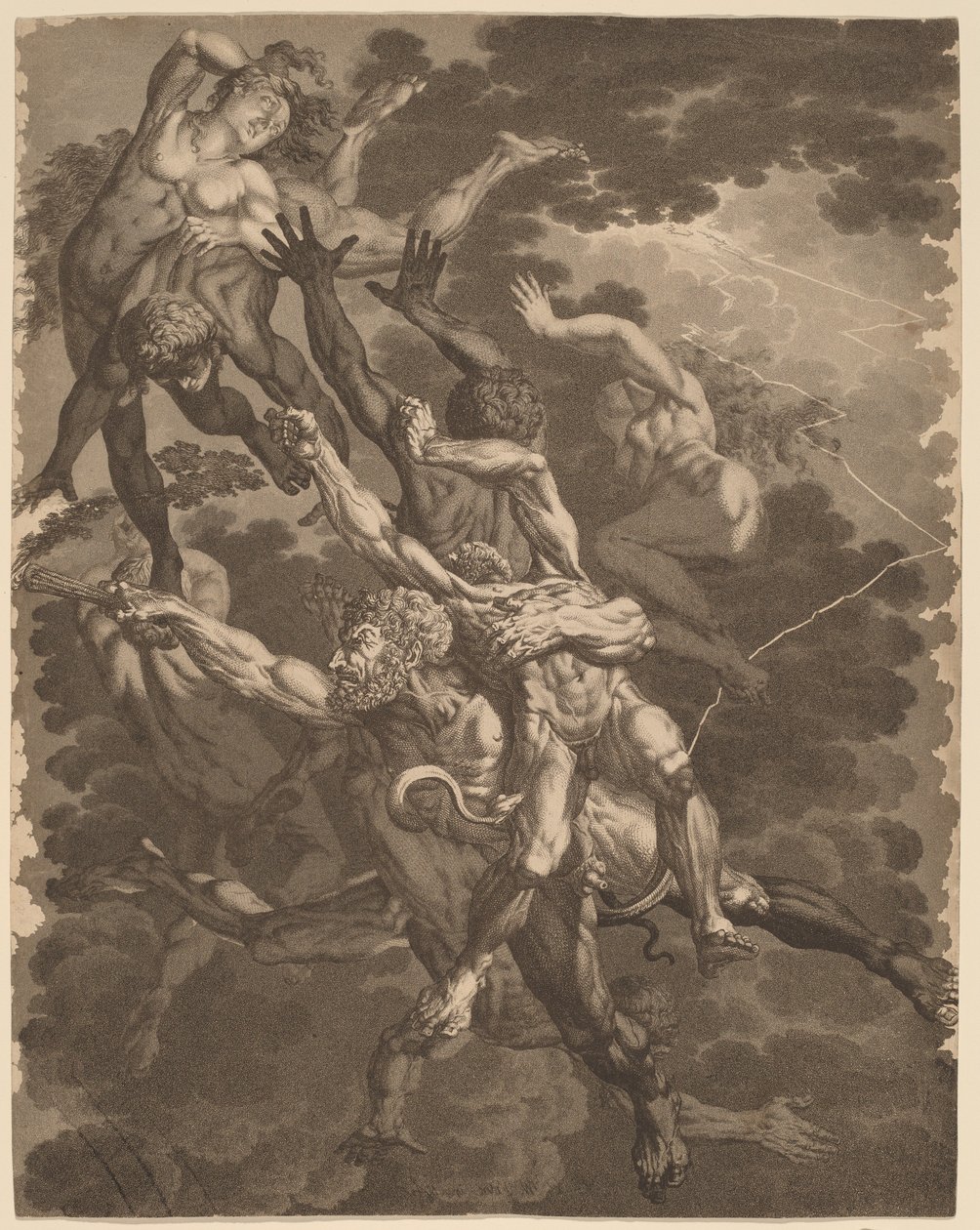Die Verdammten von Carl Wilhelm Kolbe