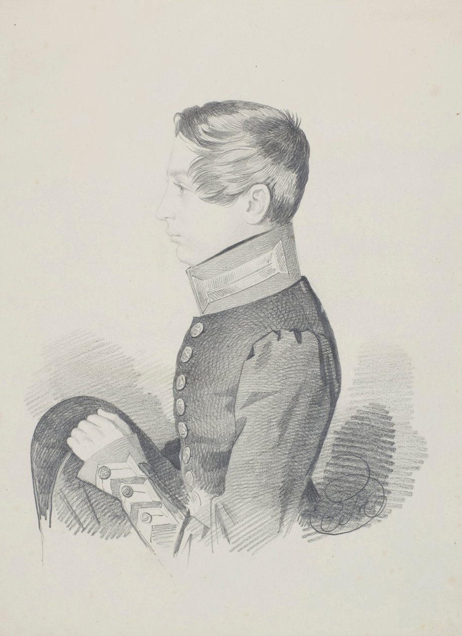 Porträt von Graf N.M. Golitsyn, 1830er Jahre von Carl von Hampeln