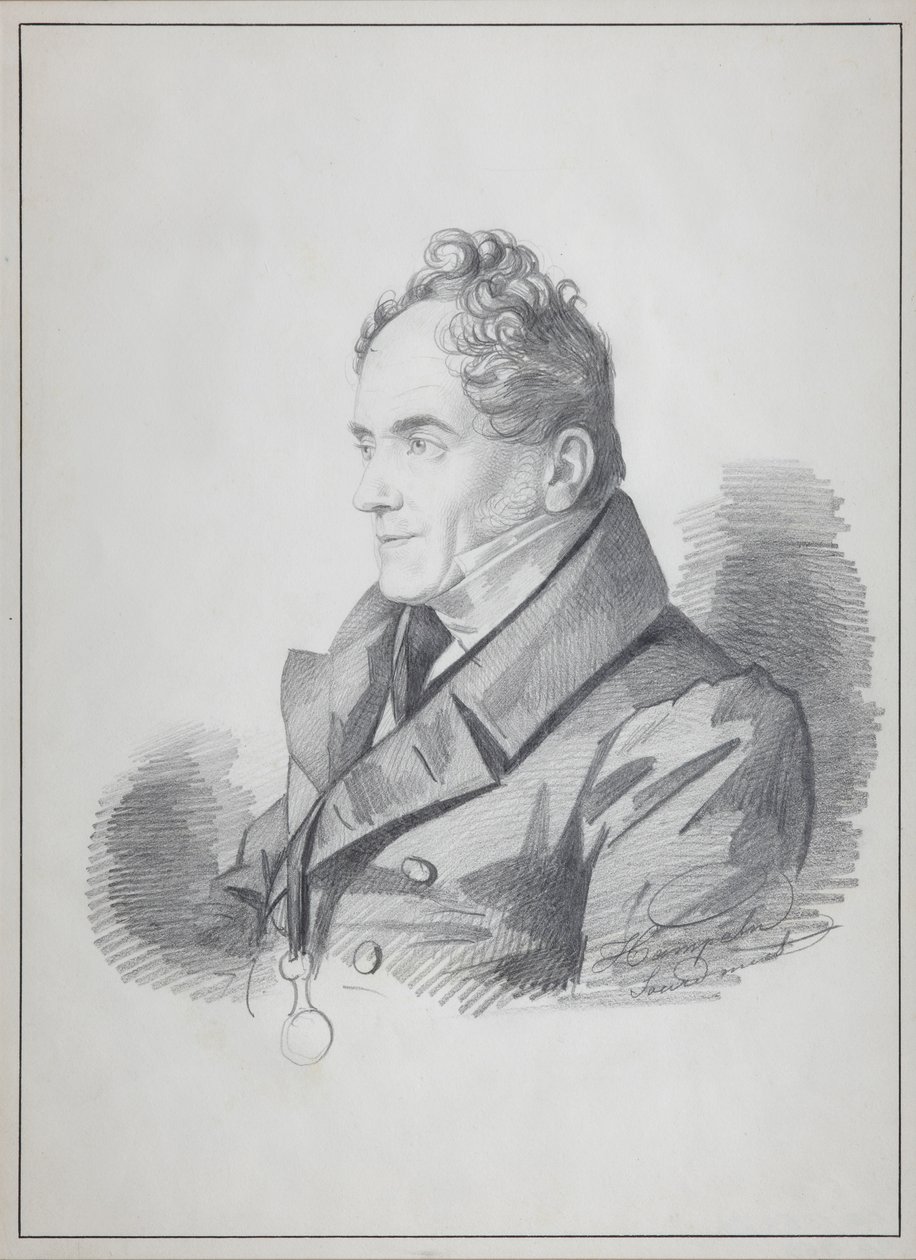 Porträt von Graf Viktor Pawlowitsch Kochubey 1768-1834, Reichskanzler von Russland, um 1832 von Carl von Hampeln