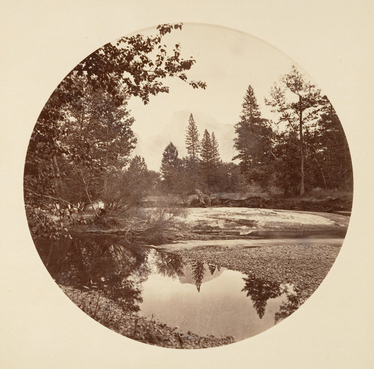 Yosemite-Nationalpark, Kalifornien, ca. 1878 von Carleton Emmons Watkins