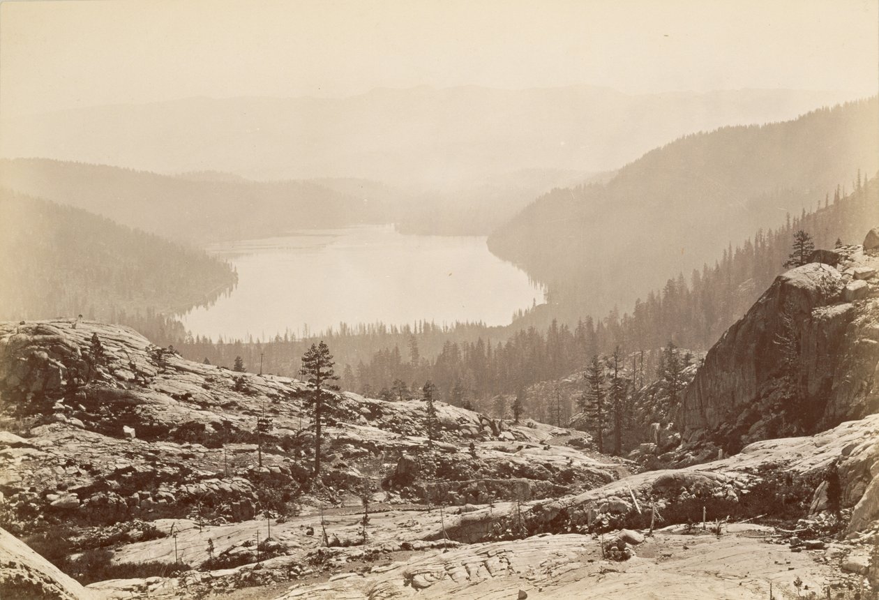 Donner Lake, Kalifornien von Carleton Watkins