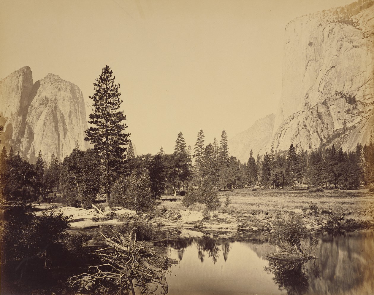 Das Tal hinunter von Carleton Watkins