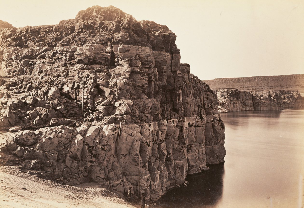 Landschaft, Columbia River, Oregon von Carleton Watkins