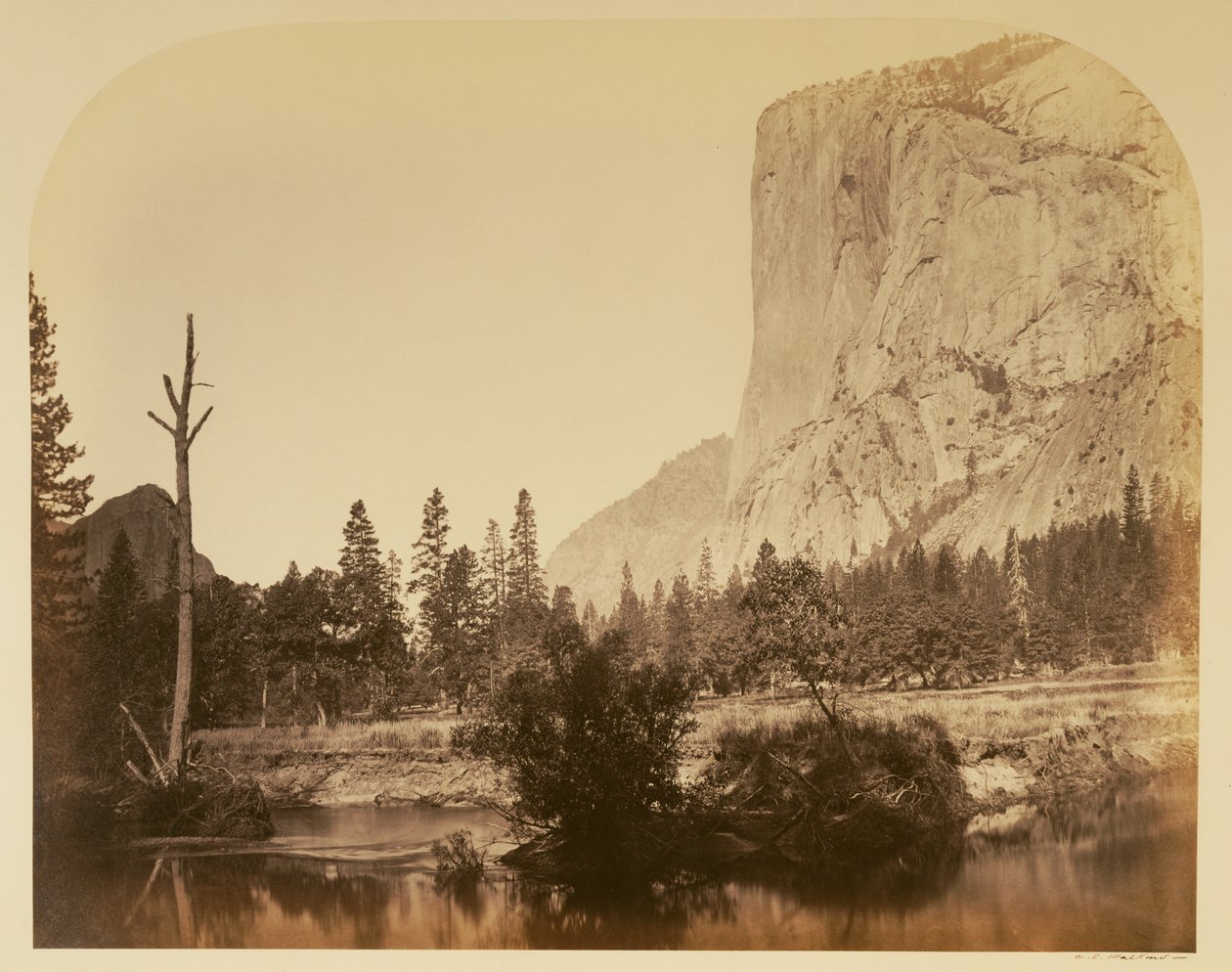 Tutucanula - El Capitan 3600 ft. Yo Semite von Carleton Watkins