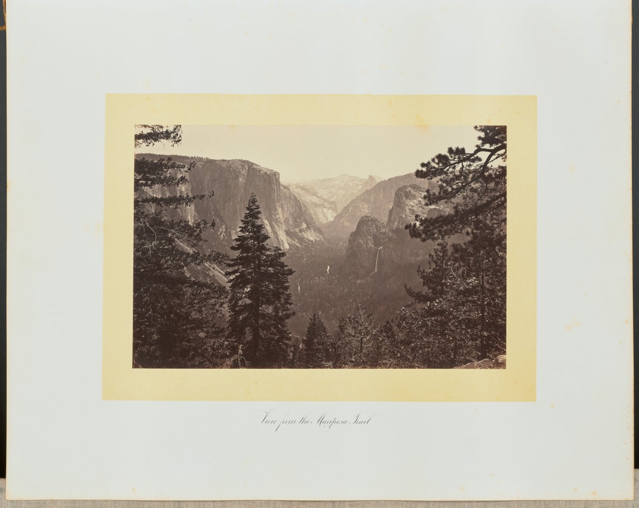 Blick vom Mariposa-Pfad von Carleton Watkins