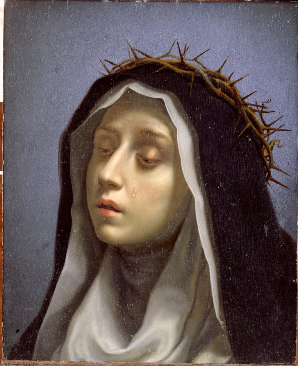 Heilige Katharina von Siena von Carlo Dolci