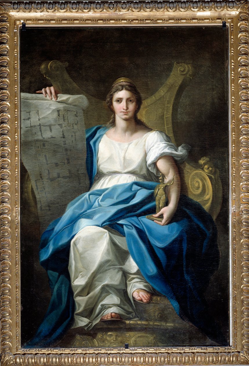 Allegorie der dreizehn Werte der Republik: der Glanz (nach 1783) von Carlo Giuseppe Ratti