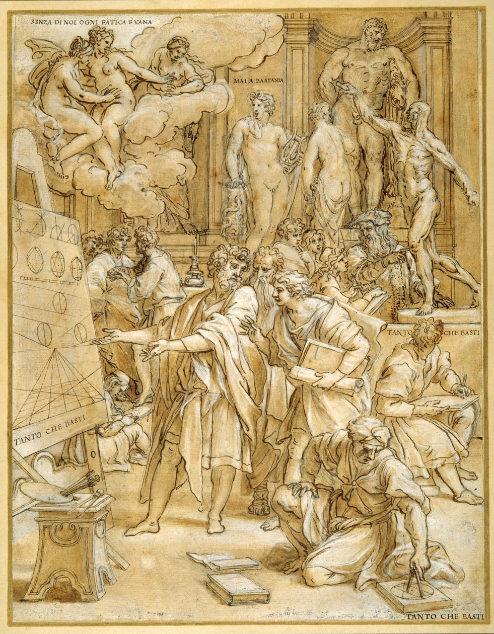 Die Schule des Designs von Carlo Maratti