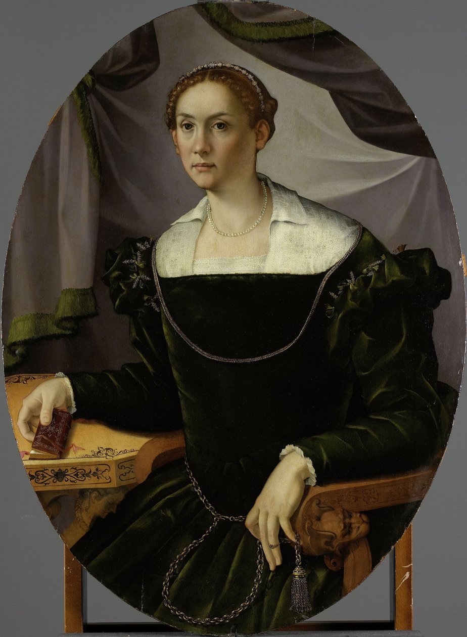 Porträt einer Frau von Carlo Portelli