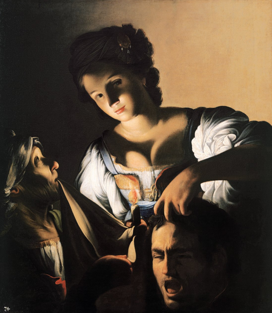 Judith mit dem Kopf des Holofernes, ca. 1610-1615 von Carlo Saraceni