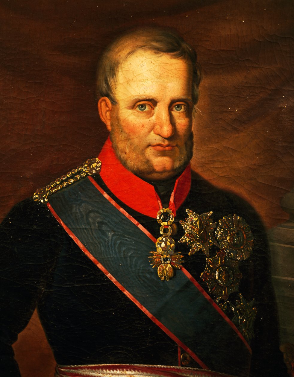 Porträt von Franz I. der Beiden Sizilien von Carlo de Falco