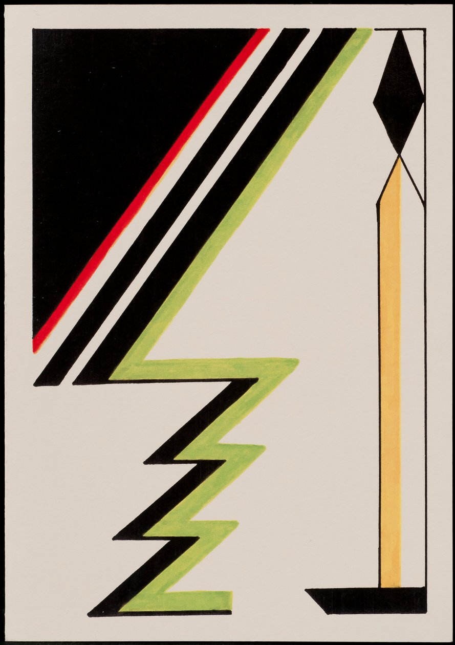Deco-Kerze mit Weihnachtsbaum, 2010 von Carolyn Hubbard-Ford