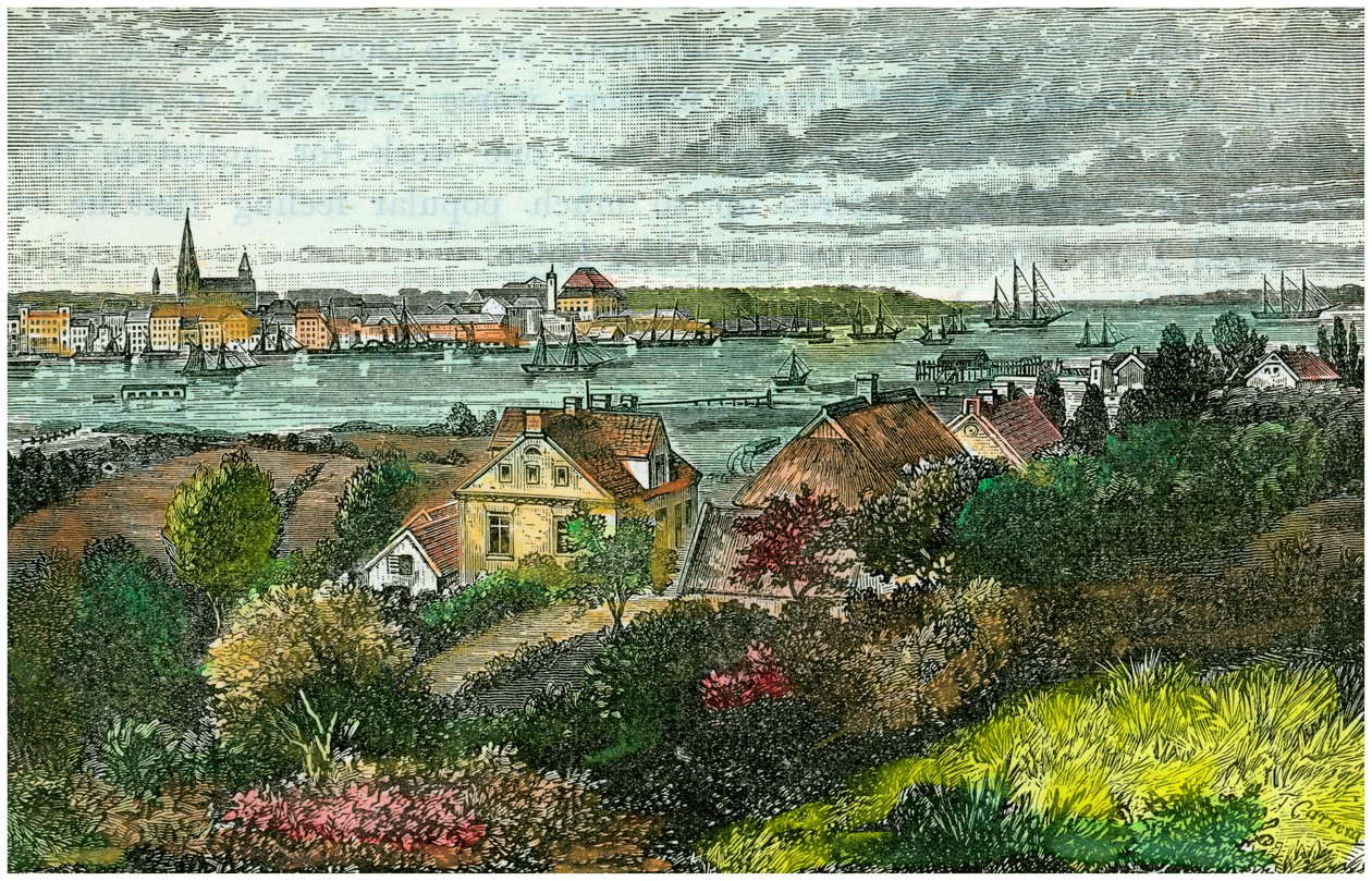 Kiel, Deutschland, ca. 1875 von Carrera
