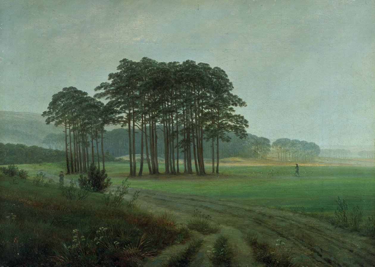 Mittag, 1820-25 von Caspar David Friedrich