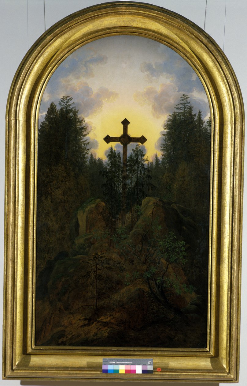 Kreuz in den Bergen, 1815-20 von Caspar David Friedrich