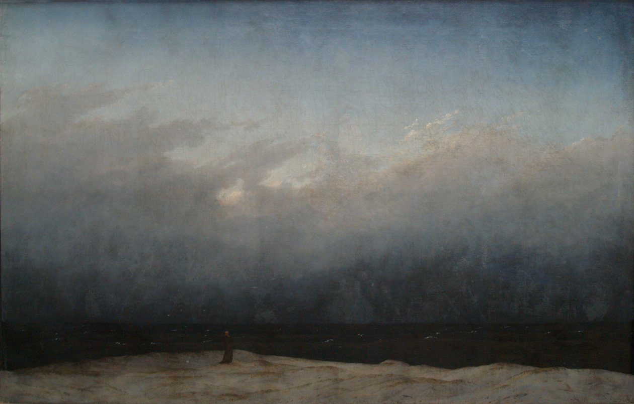 Der Mönch am Meer von Caspar David Friedrich