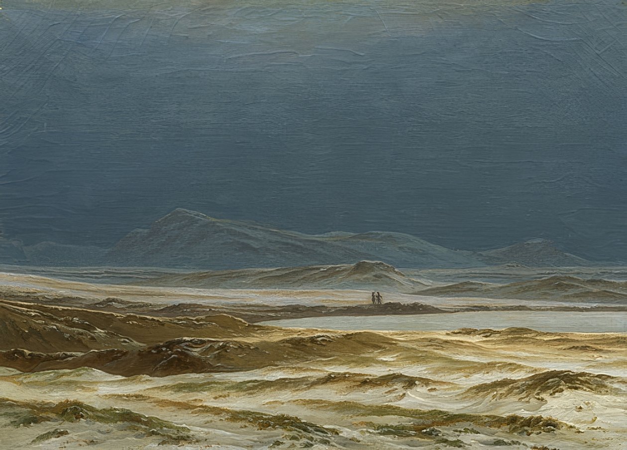 Nordische Landschaft im Frühling von Caspar David Friedrich
