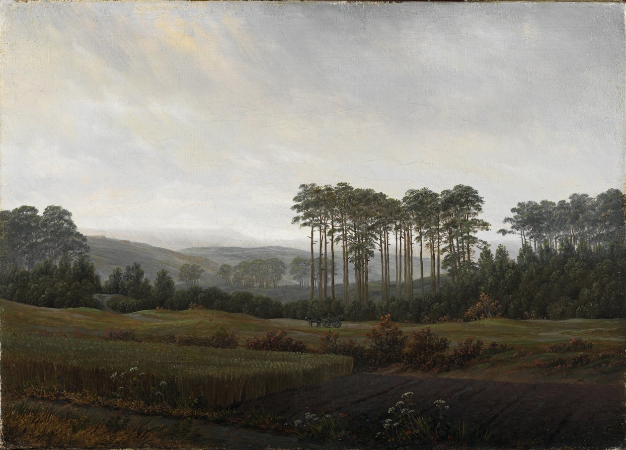 Die Tageszeiten: Der Nachmittag, 1821-1822 von Caspar David Friedrich