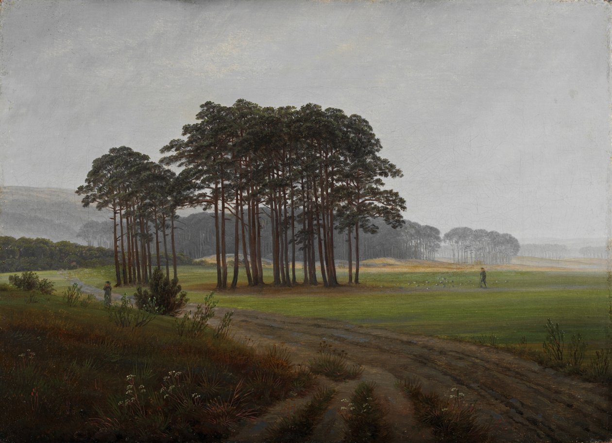 Die Tageszeiten: Der Mittag, 1821-1822 von Caspar David Friedrich