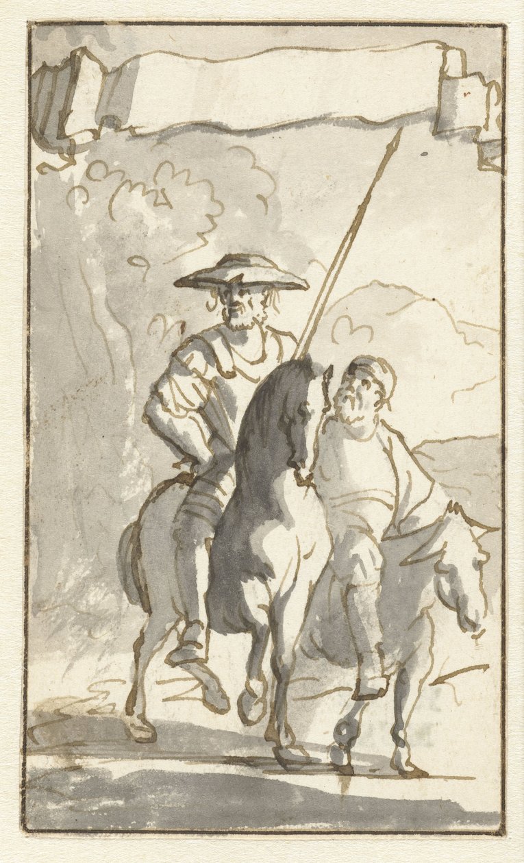 Titelblatt von Don Quichotte (Serie) von Caspar Luyken