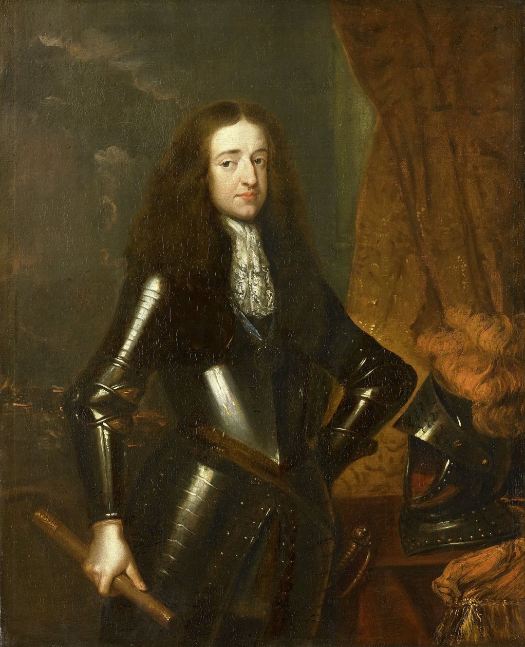Porträt von Willem III von Caspar Netscher