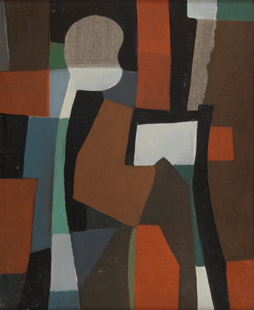 Komposition, ca. 1955 von Caziel Caziel