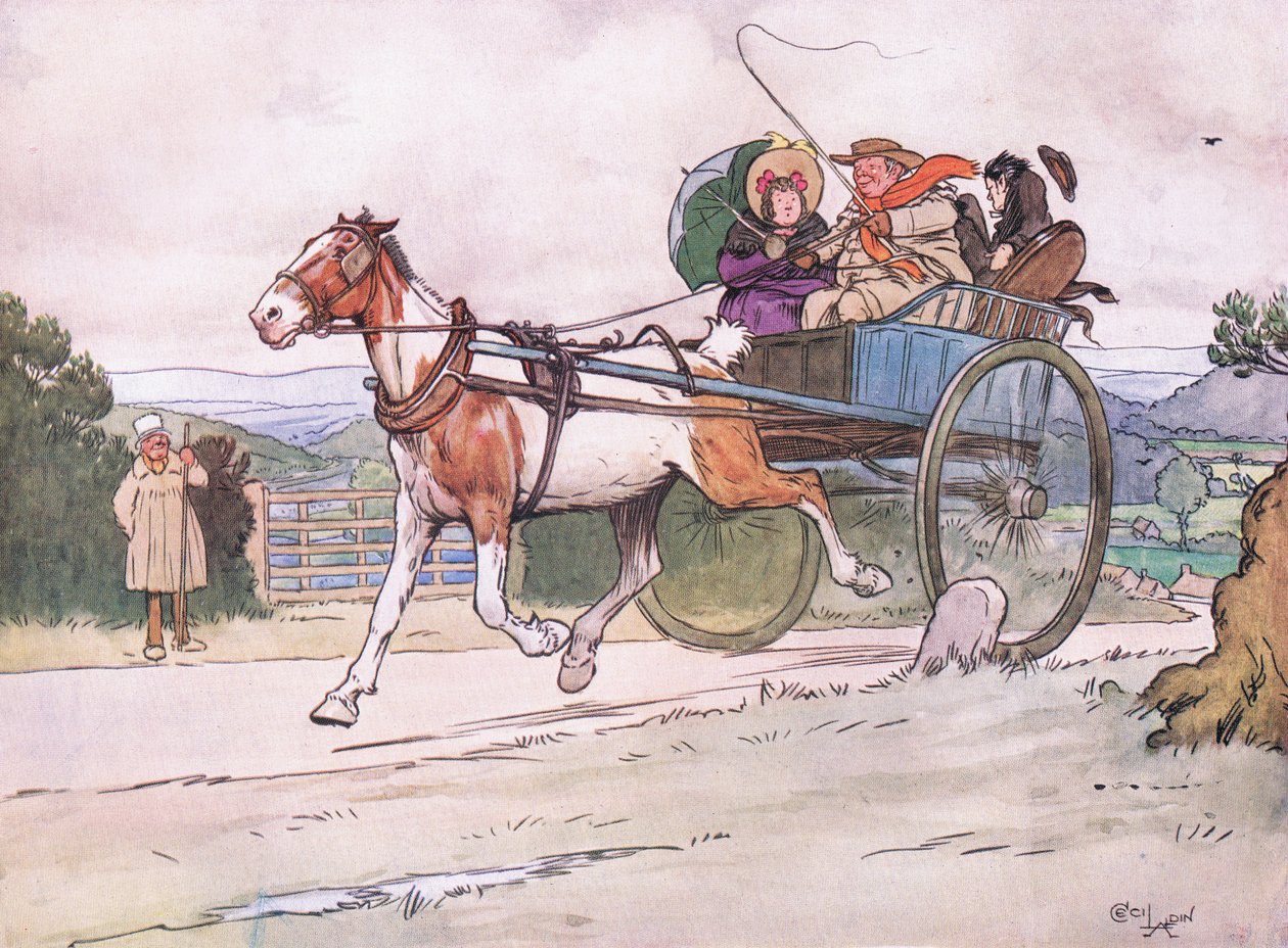 Ich fuhr den alten Schecken von Cecil Charles Windsor Aldin