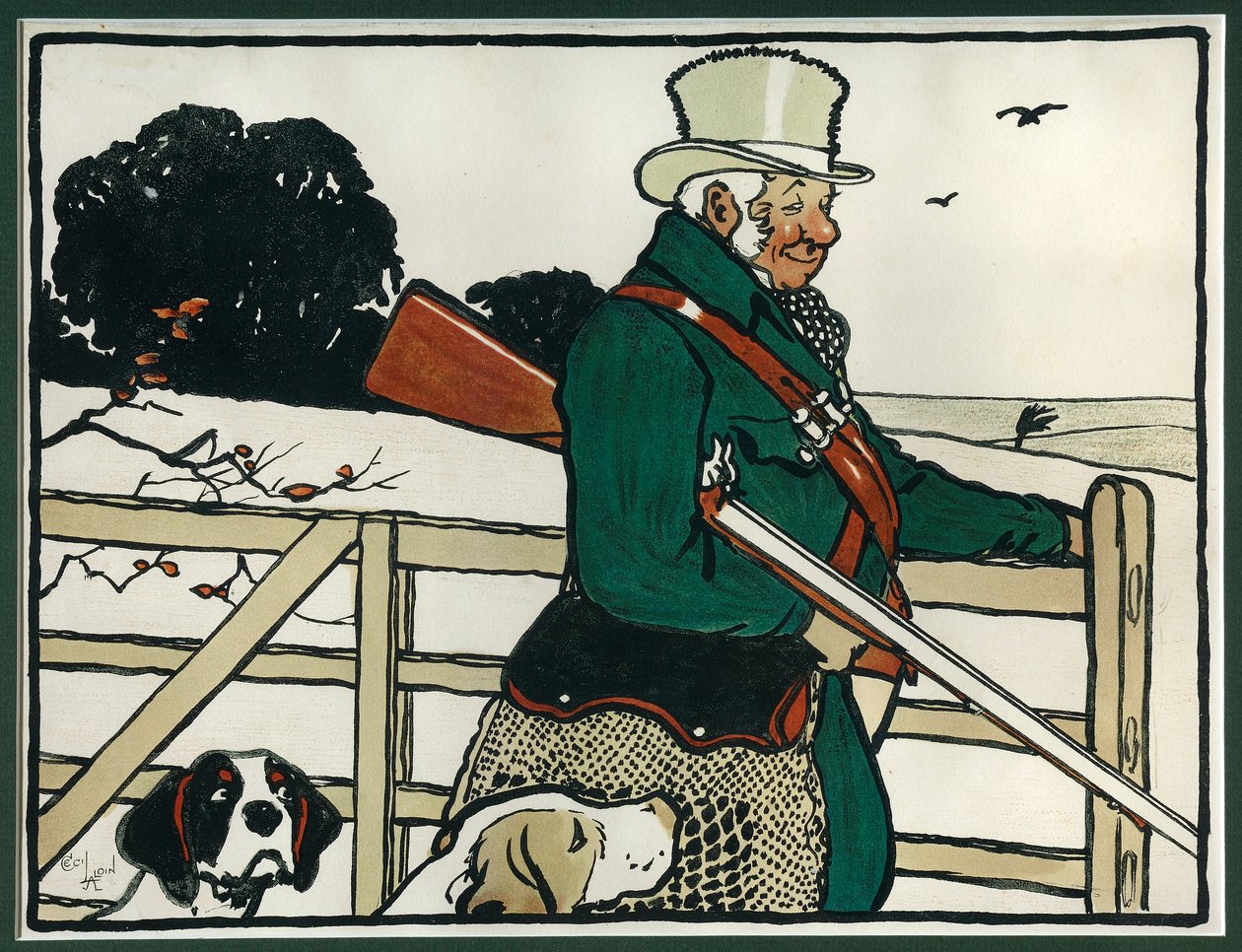Alte englische Sportarten und Spiele: Schießen von Cecil Charles Windsor Aldin