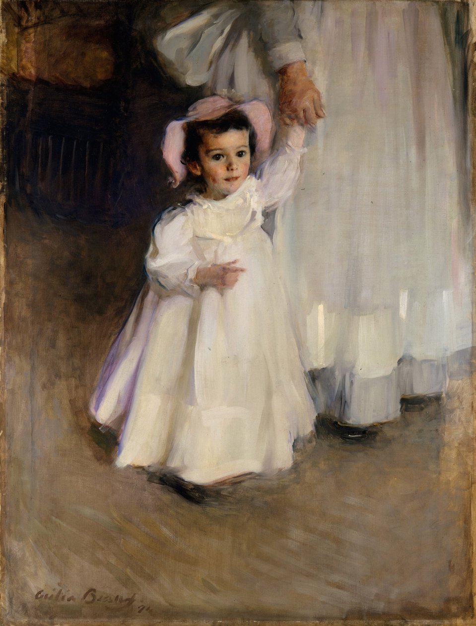 Ernesta (Kind mit Krankenschwester), 1894 von Cecilia Beaux