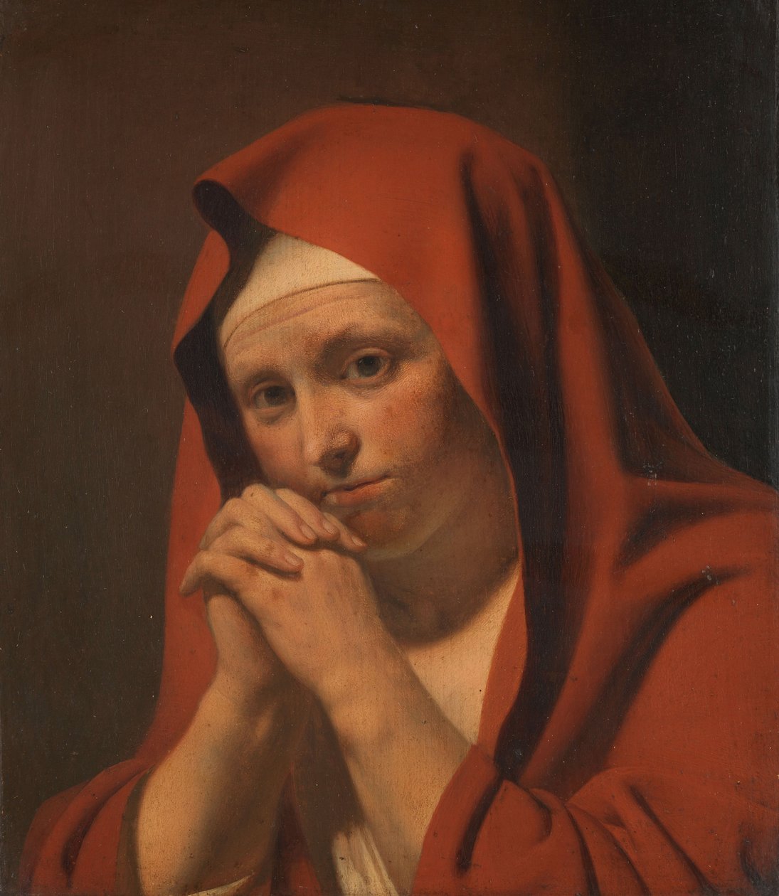 Betende Frau von Cesar Boetius van Everdingen