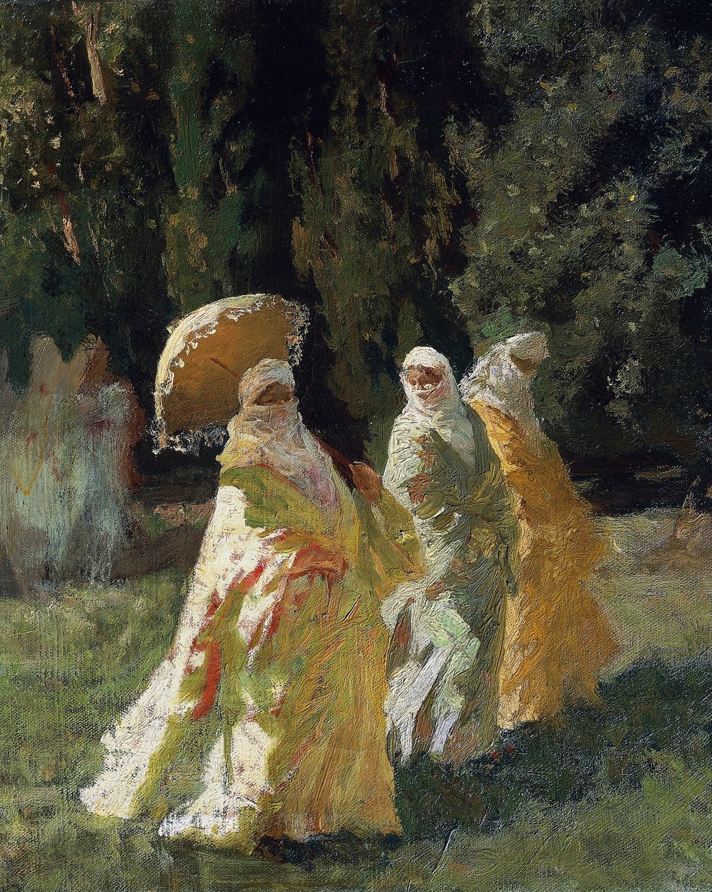 Die Favoriten im Park von Cesare Biseo