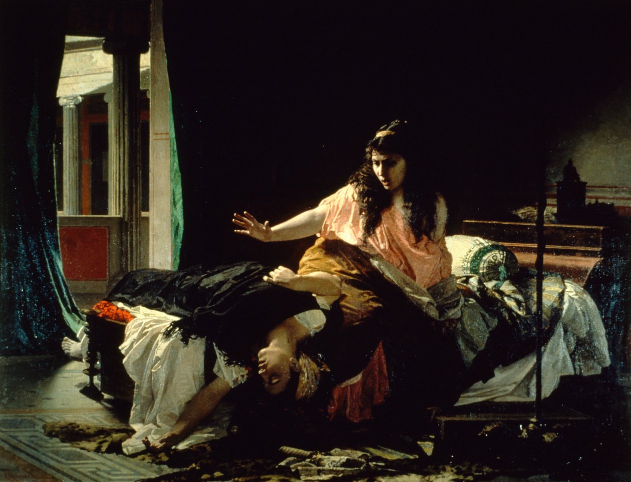 Episode im Leben von Fabiola von Cesare Maccari