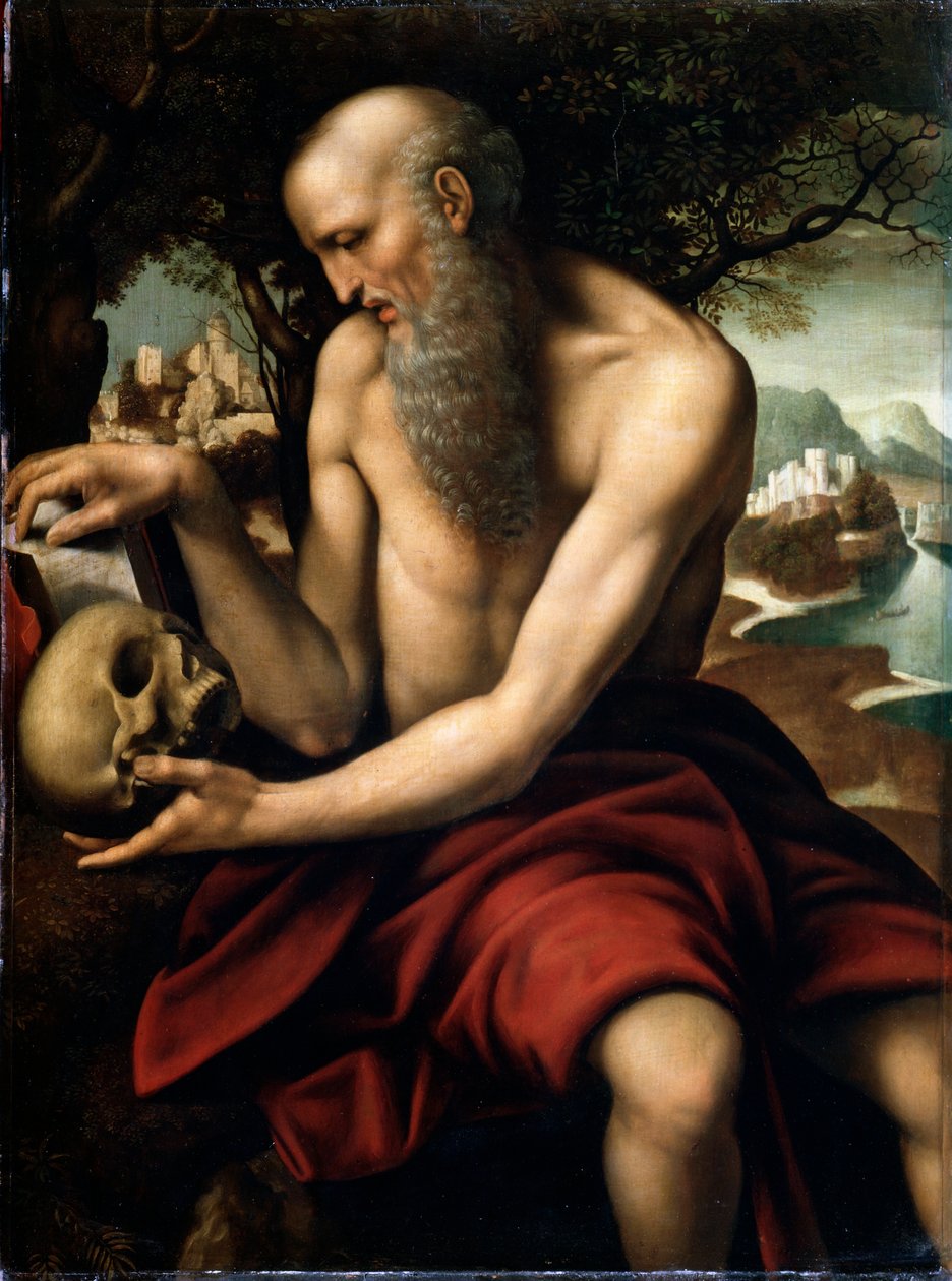 Heiliger Hieronymus, spätes 15. oder frühes 16. Jahrhundert von Cesare da Sesto